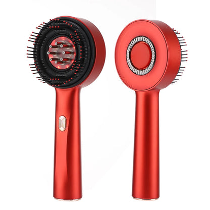 Scalp Massager Brush with Red Light Therapy